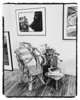 About books, Reading, Gelatin Silver Print, B&W Photography, Richard Margolis, Library, Penland, Fine Art Photography